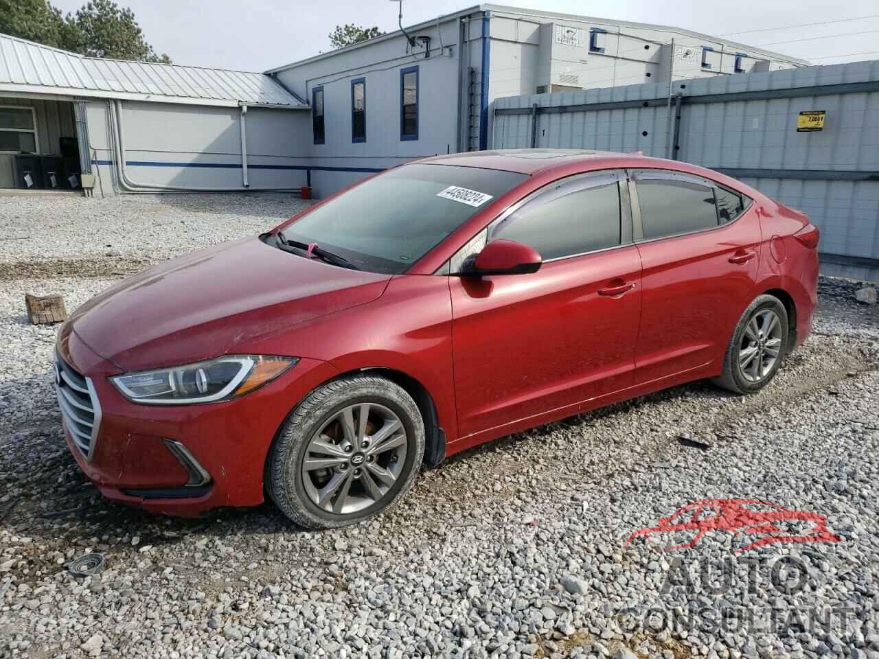 HYUNDAI ELANTRA 2017 - KMHD84LF5HU238704