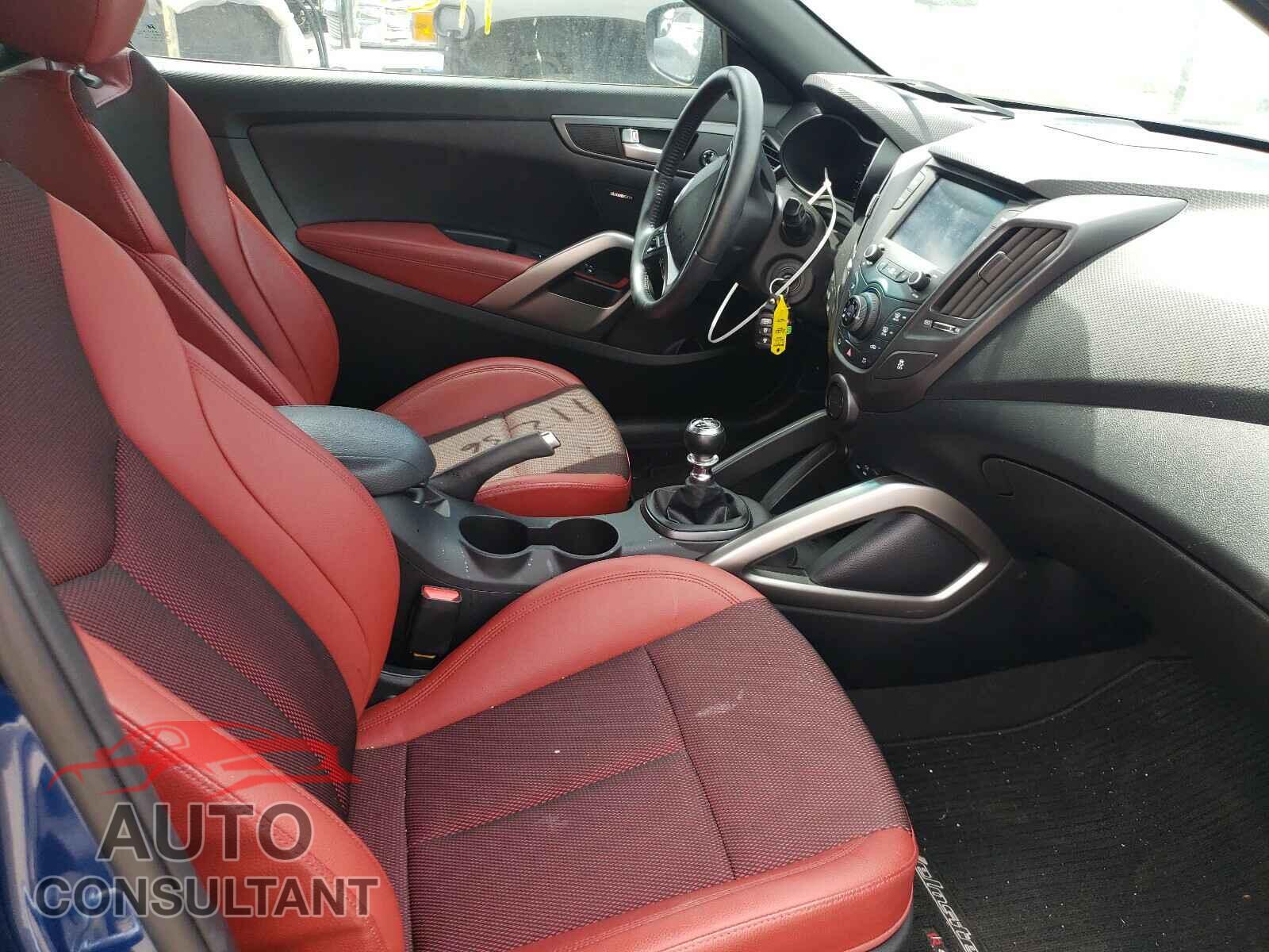 HYUNDAI VELOSTER 2017 - KMHTC6AE4HU315479