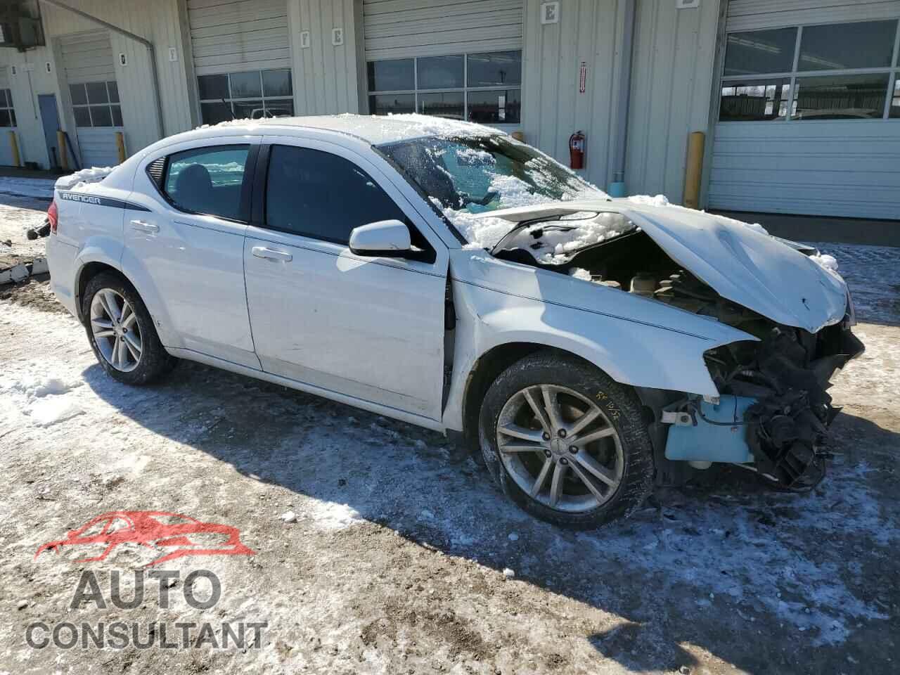 DODGE AVENGER 2012 - 1C3CDZCB4CN280391