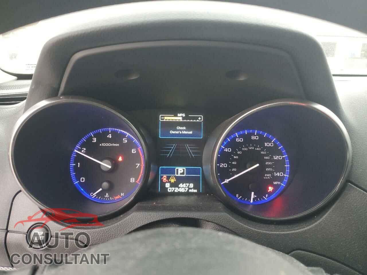 SUBARU OUTBACK 2019 - 4S4BSABC4K3303456