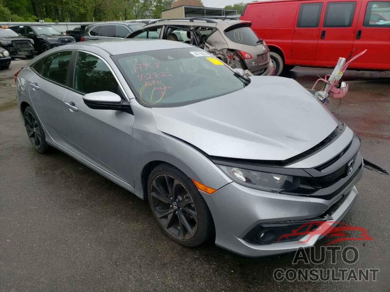 HONDA CIVIC 2020 - 2HGFC2F87LH565423