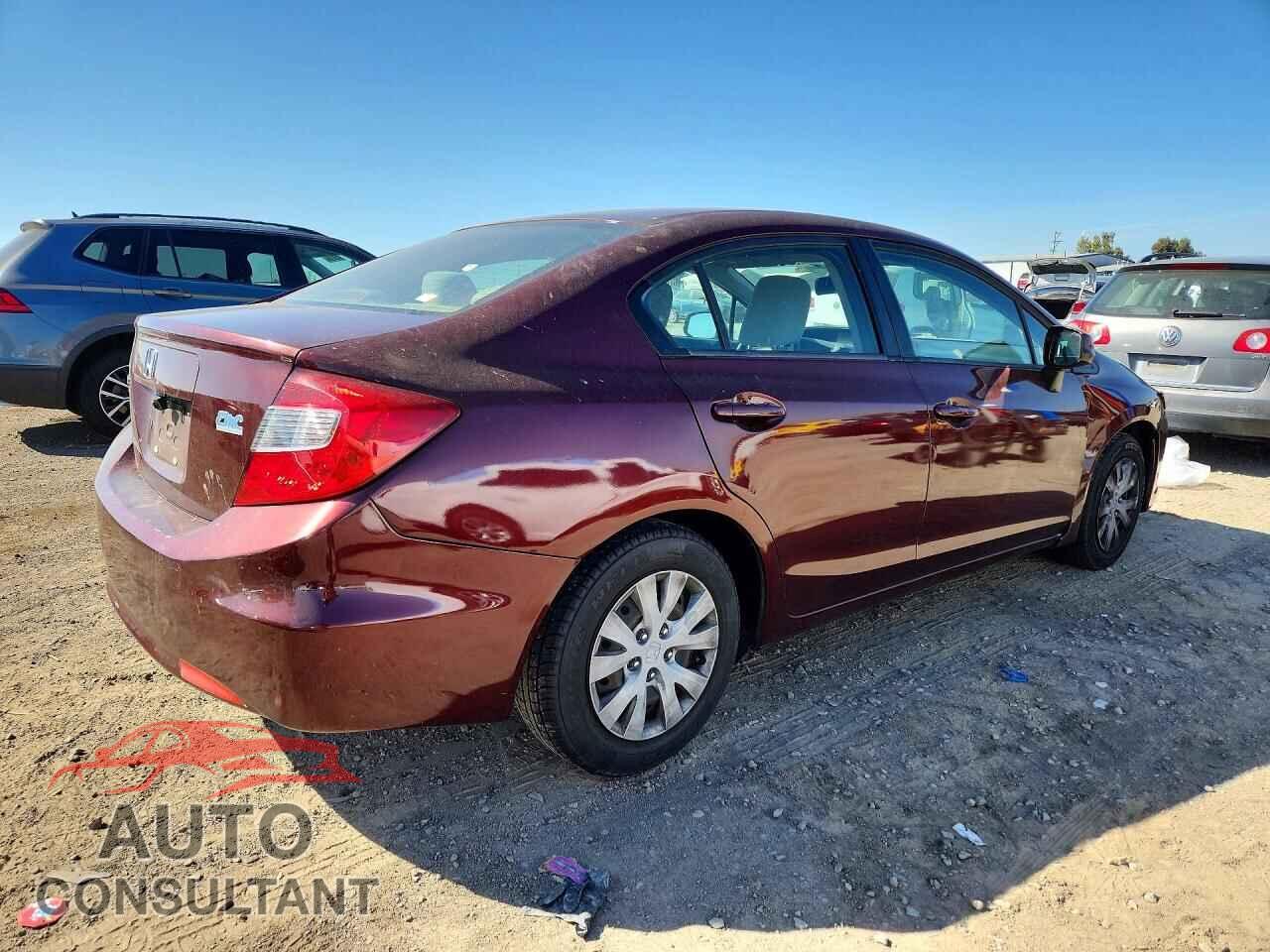 HONDA CIVIC 2012 - JHMFB2F58CS004050