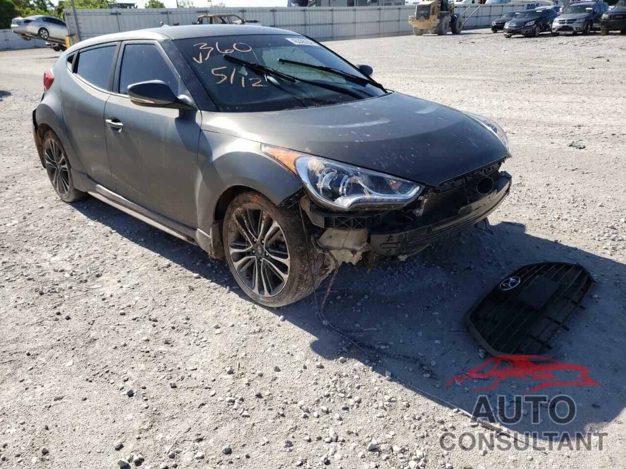 HYUNDAI VELOSTER 2016 - KMHTC6AE7GU270455