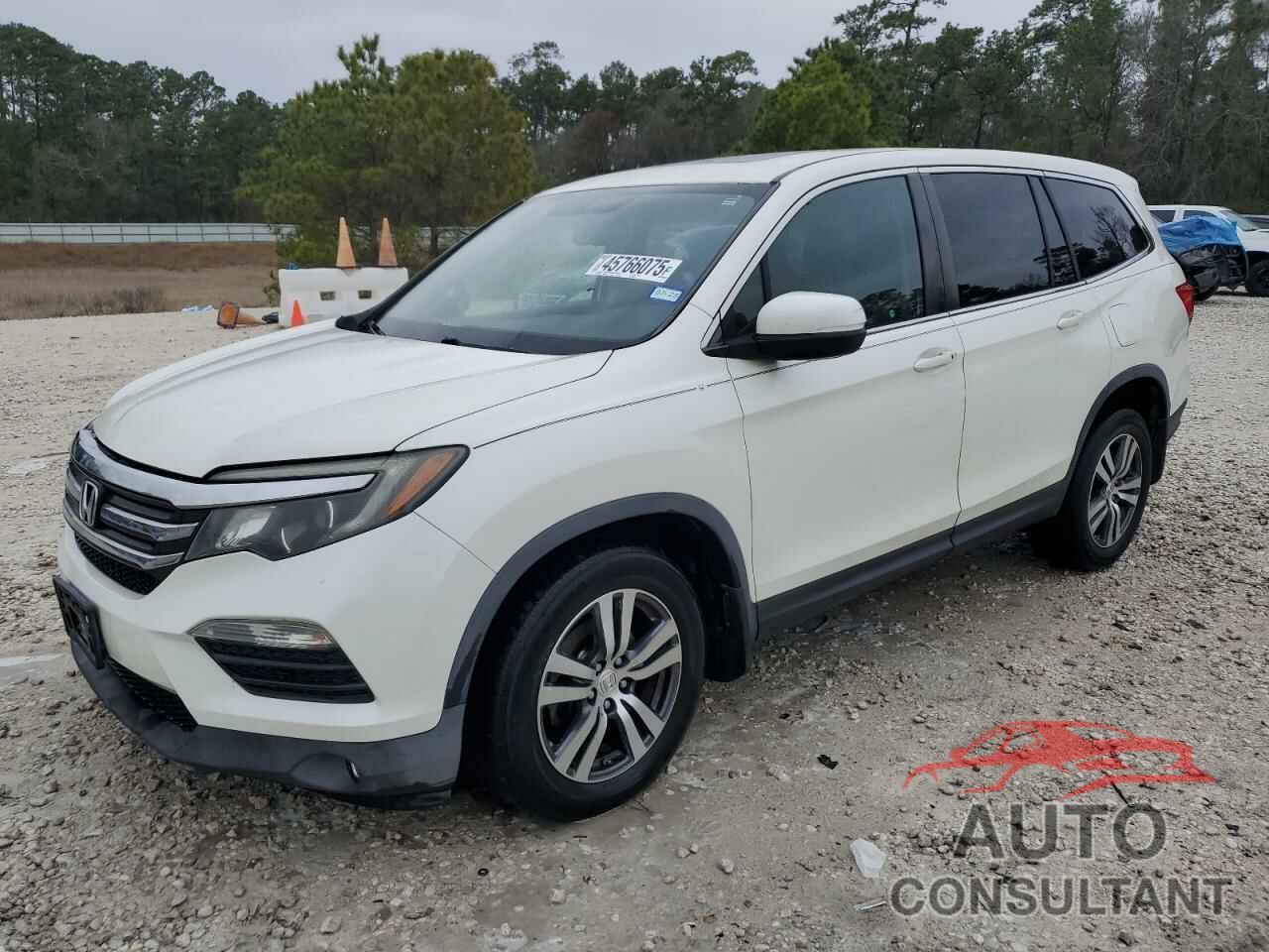 HONDA PILOT 2017 - 5FNYF5H5XHB006433