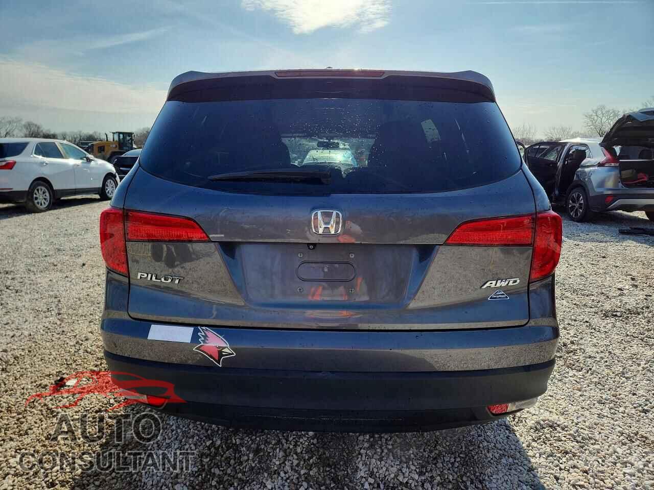 HONDA PILOT 2017 - 5FNYF6H34HB080936