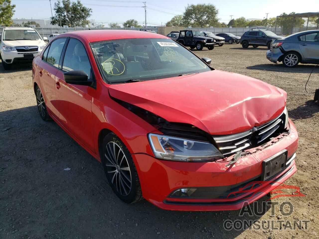 VOLKSWAGEN JETTA 2016 - 3VWD17AJ3GM230800