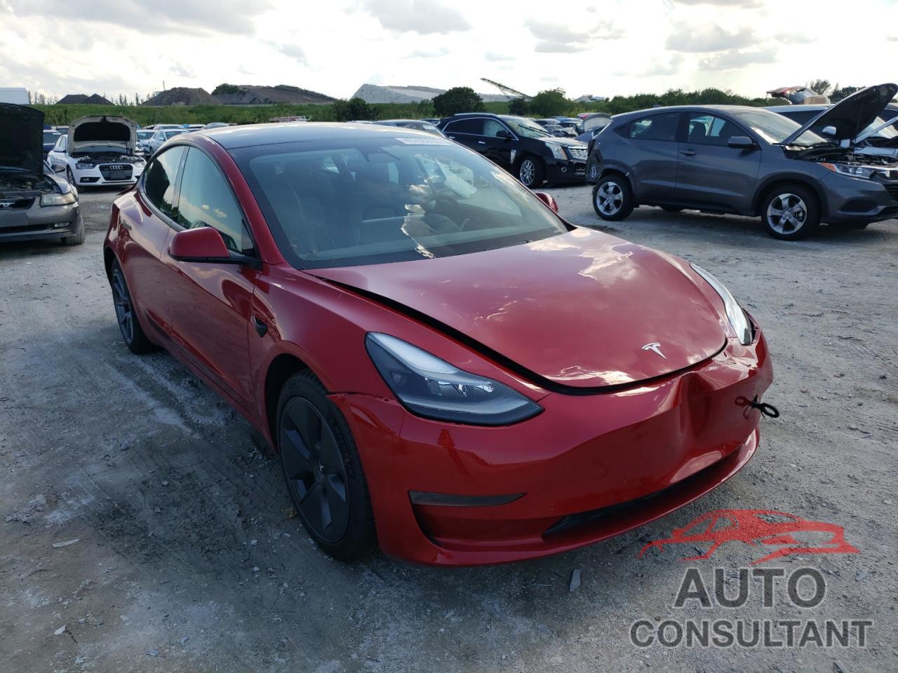 TESLA MODEL 3 2021 - 5YJ3E1EA6MF100536
