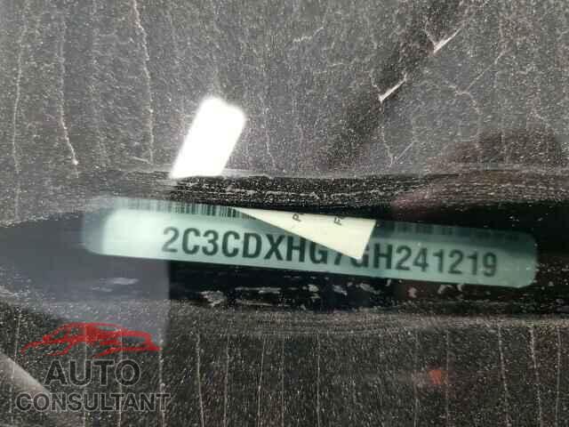 DODGE CHARGER 2016 - 2C3CDXHG7GH241219