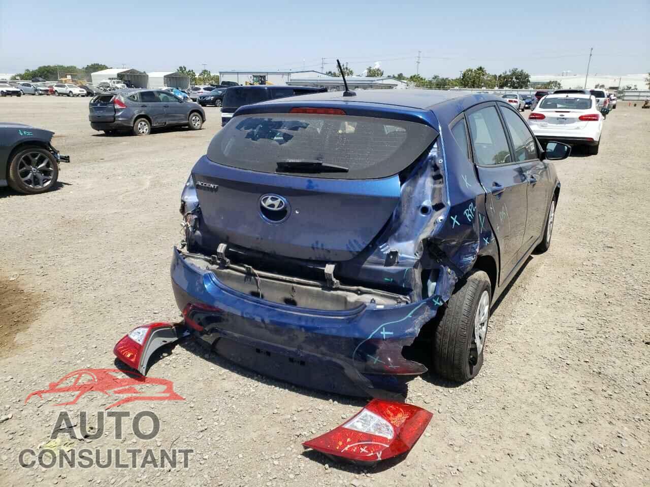 HYUNDAI ACCENT 2016 - KMHCT5AE8GU260074