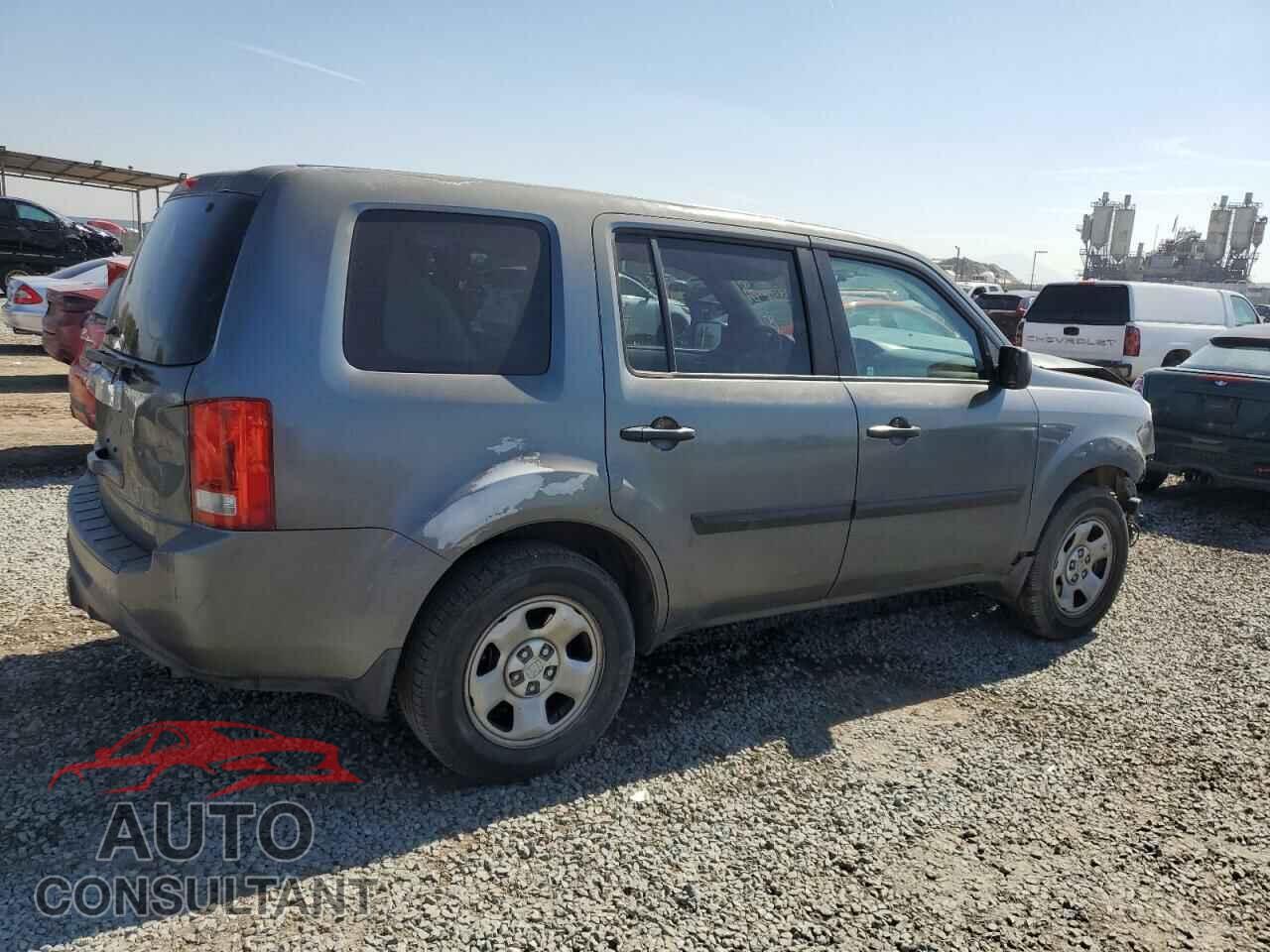 HONDA PILOT 2013 - 5FNYF3H20DB014206