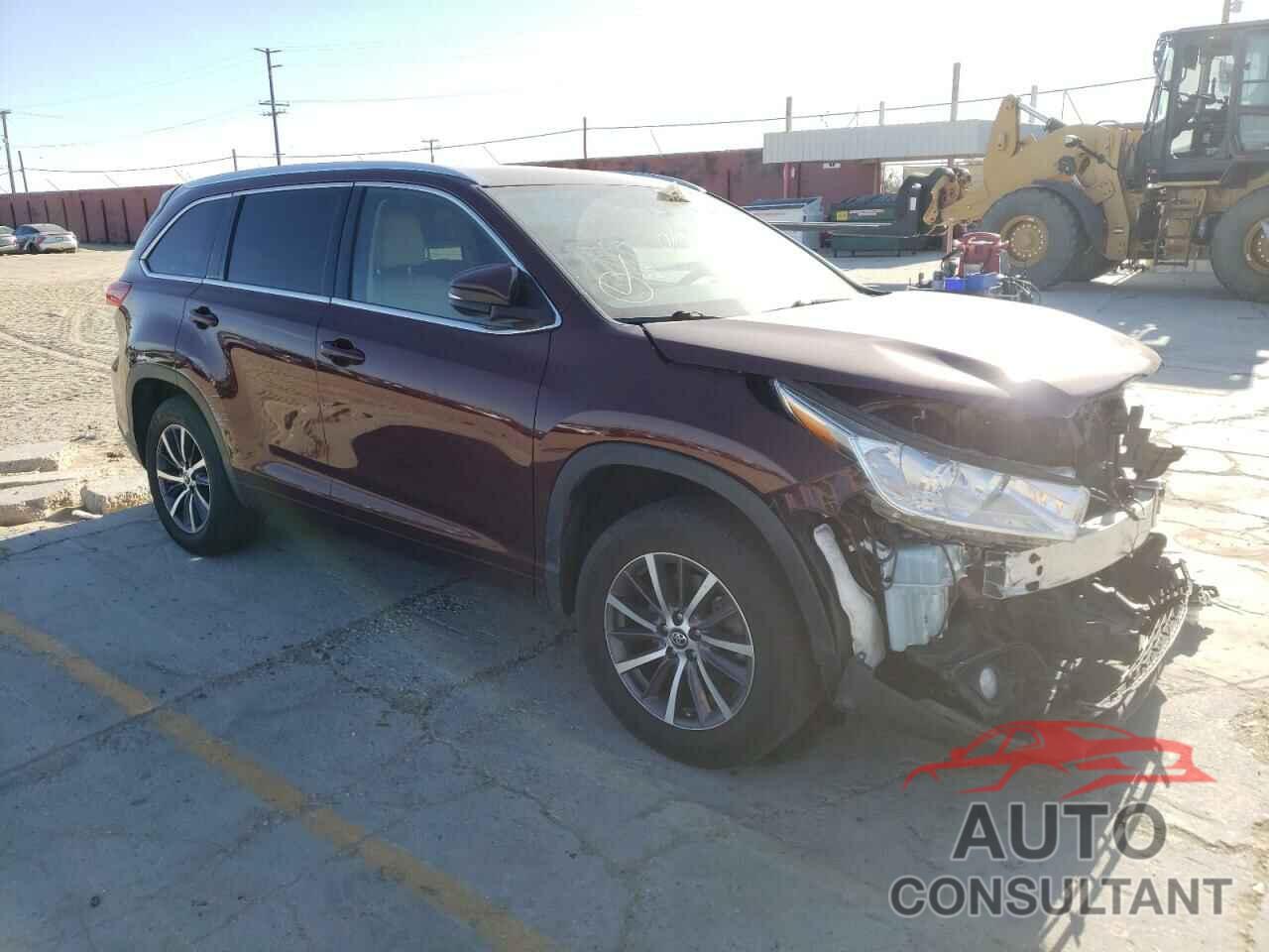 TOYOTA HIGHLANDER 2017 - 5TDKZRFH9HS229138