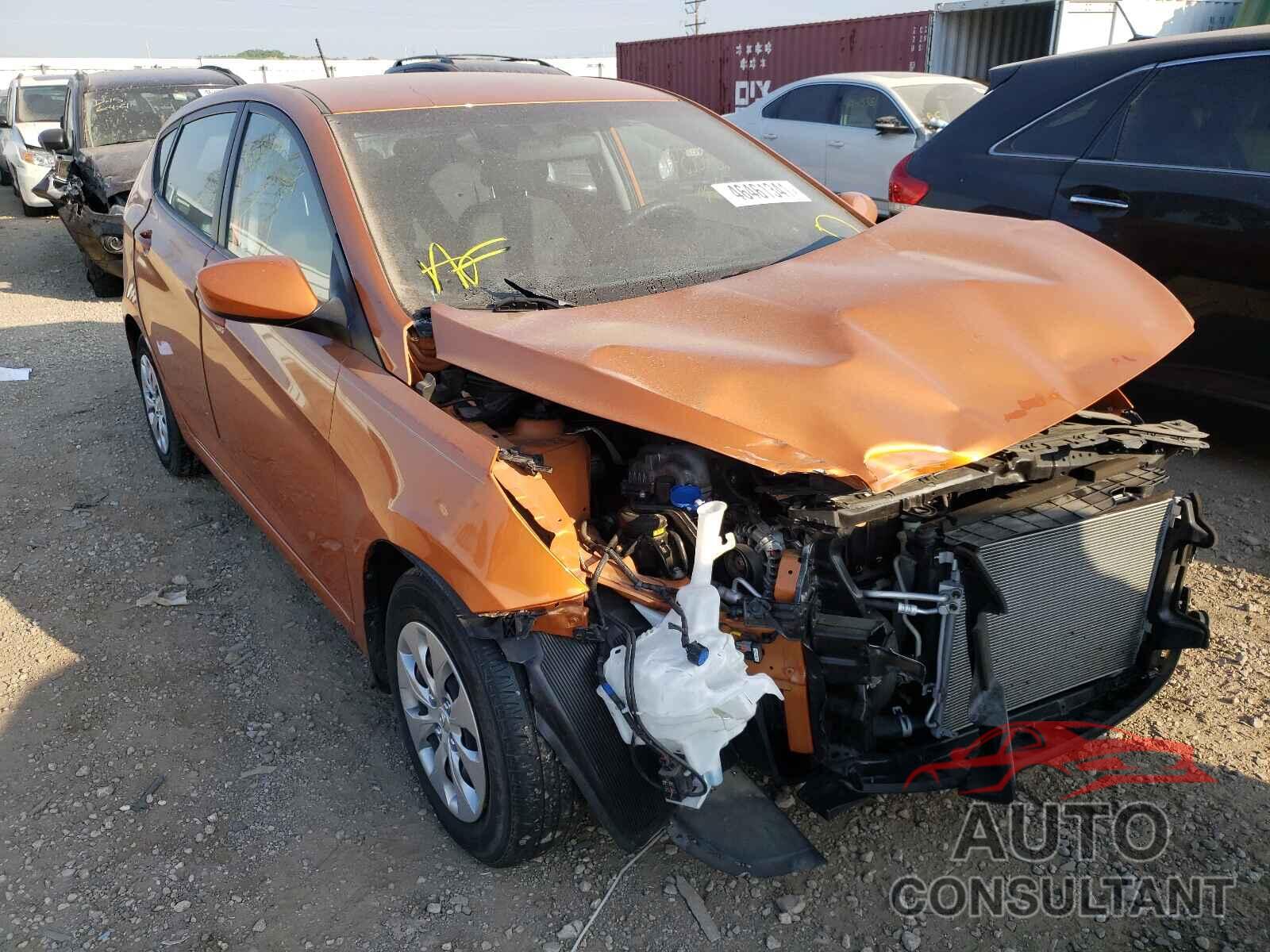 HYUNDAI ACCENT 2016 - KMHCT5AE4GU265398