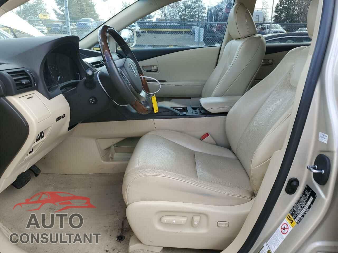 LEXUS RX350 2013 - 2T2BK1BA0DC205291