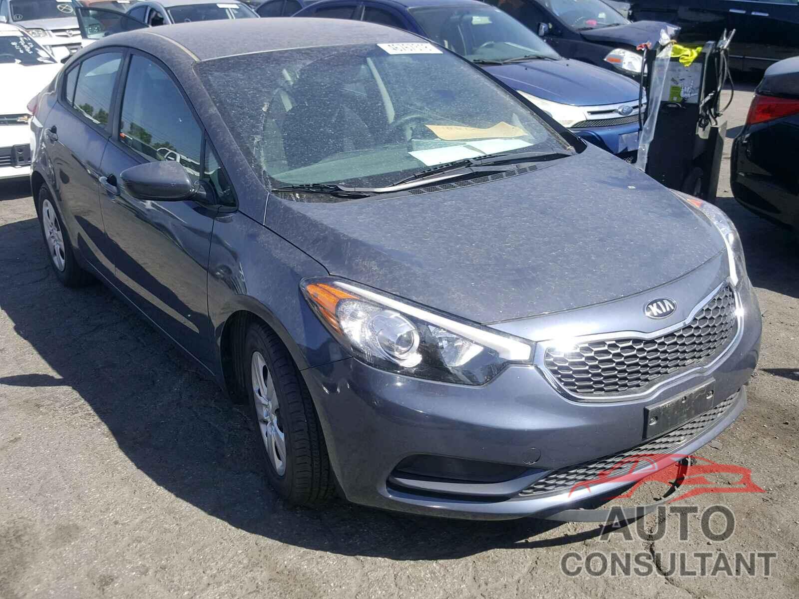 KIA FORTE 2016 - KNAFK4A64G5611450