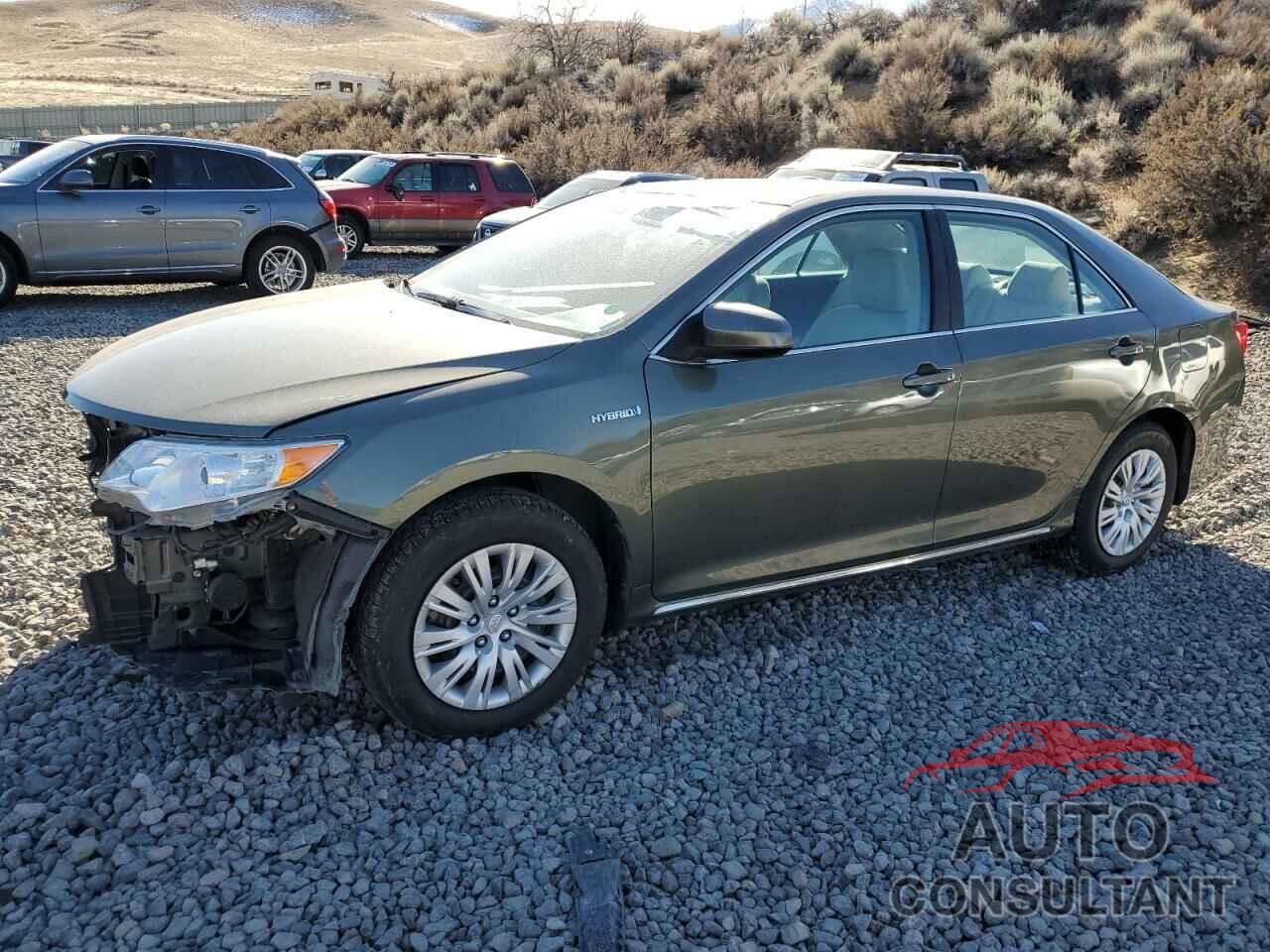 TOYOTA CAMRY 2013 - 4T1BD1FK4DU089500