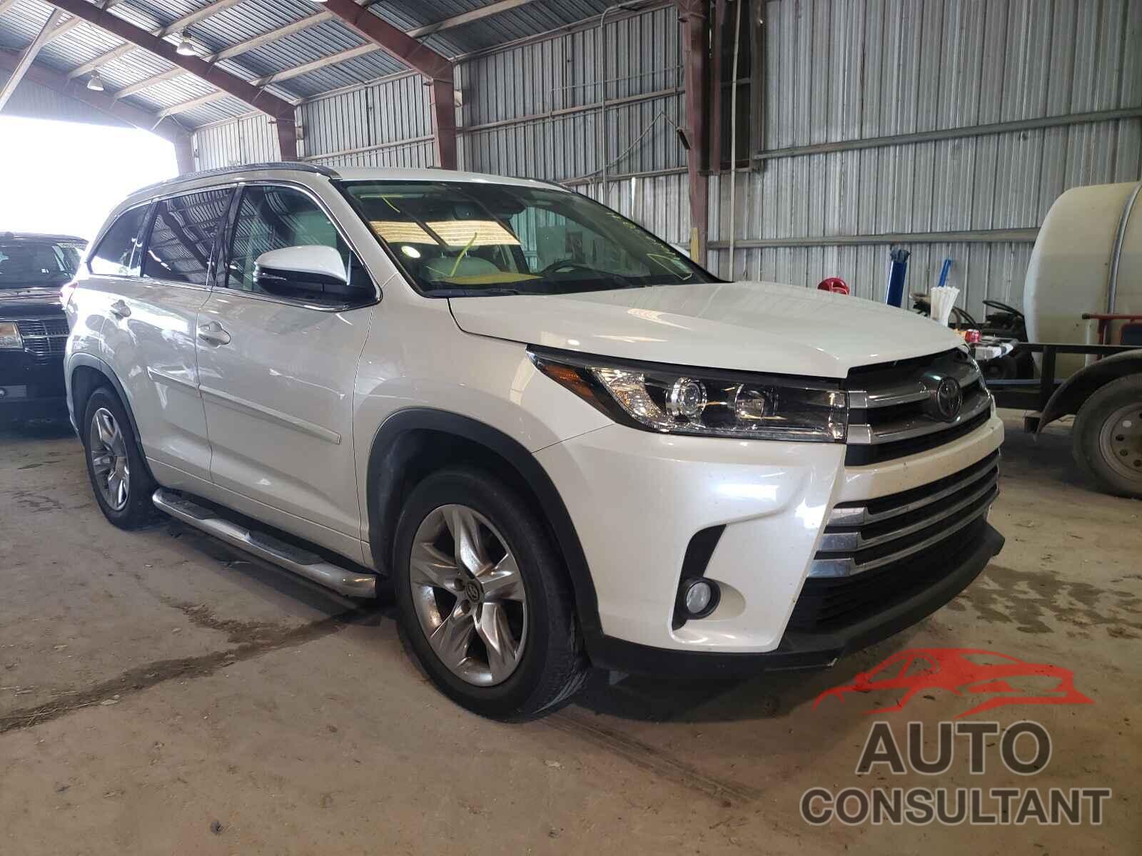 TOYOTA HIGHLANDER 2018 - 5TDYZRFH6JS269578