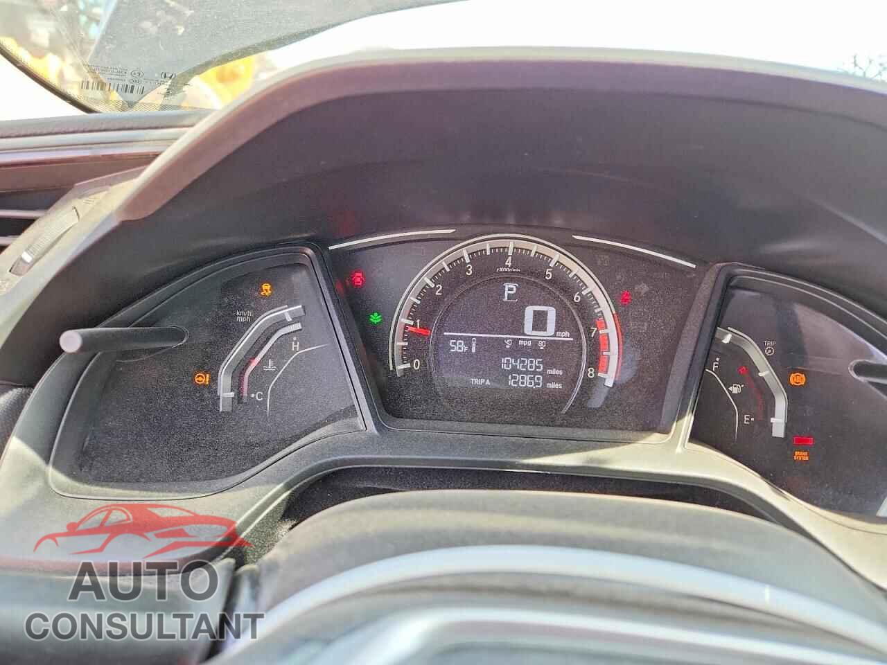 HONDA CIVIC 2017 - 2HGFC2F52HH549854