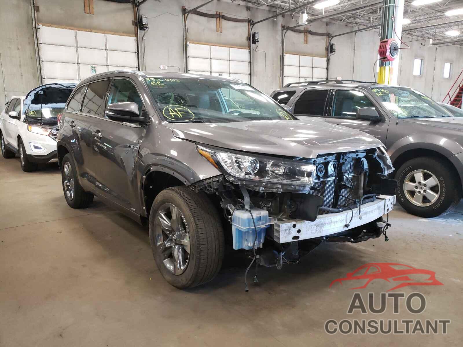 TOYOTA HIGHLANDER 2019 - 5TDDGRFH9KS054119