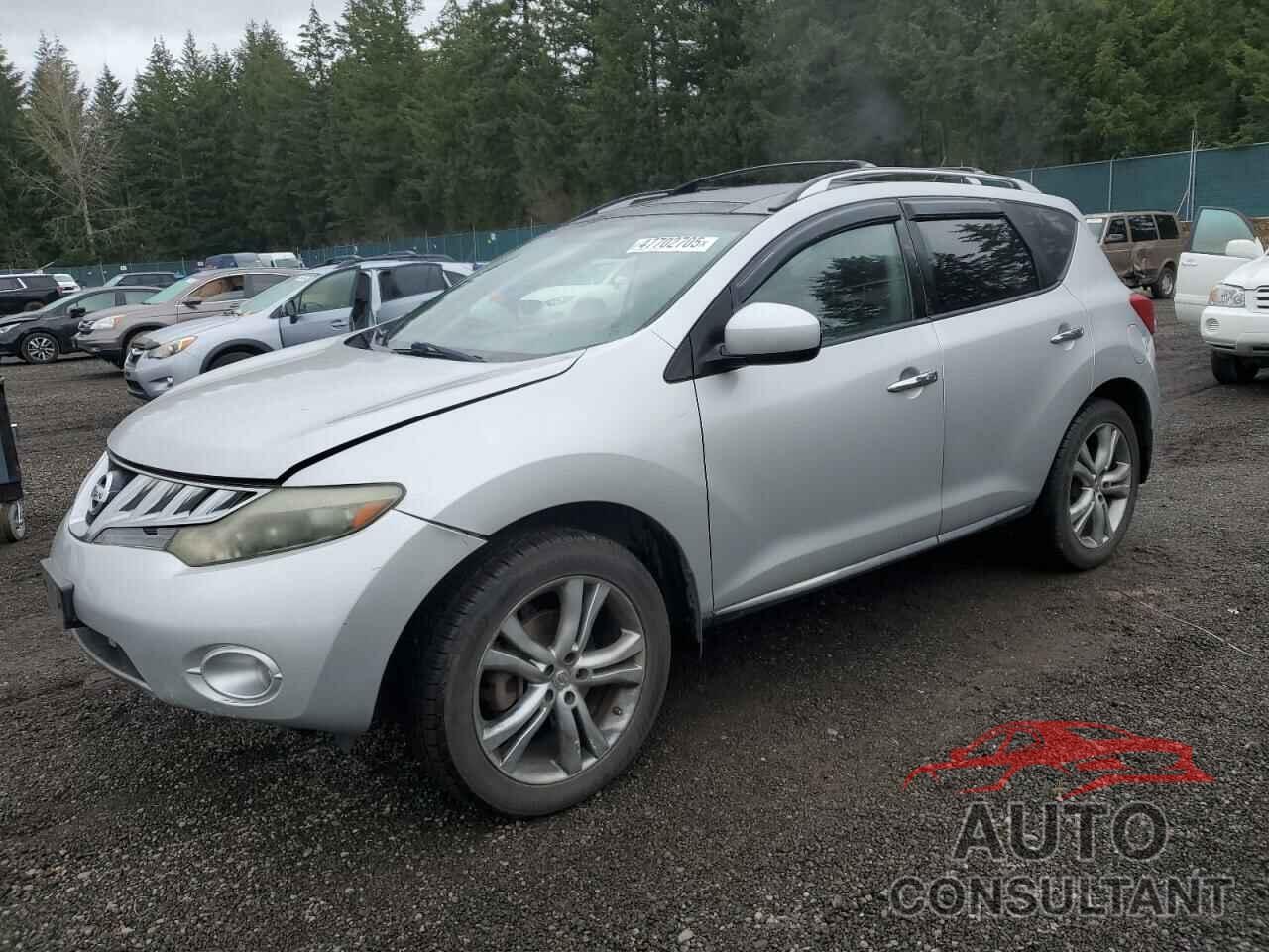 NISSAN MURANO 2009 - JN8AZ18W79W101981