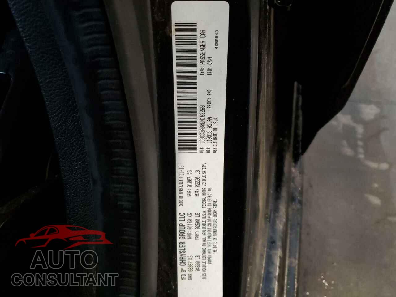 DODGE AVENGER 2014 - 1C3CDZAB0EN182268