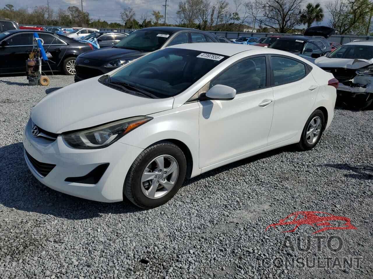 HYUNDAI ELANTRA 2014 - 5NPDH4AE9EH508778