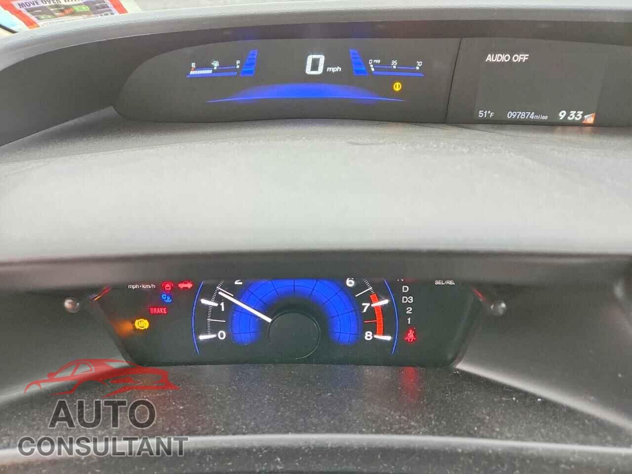 HONDA CIVIC 2013 - 2HGFB2F68DH530439