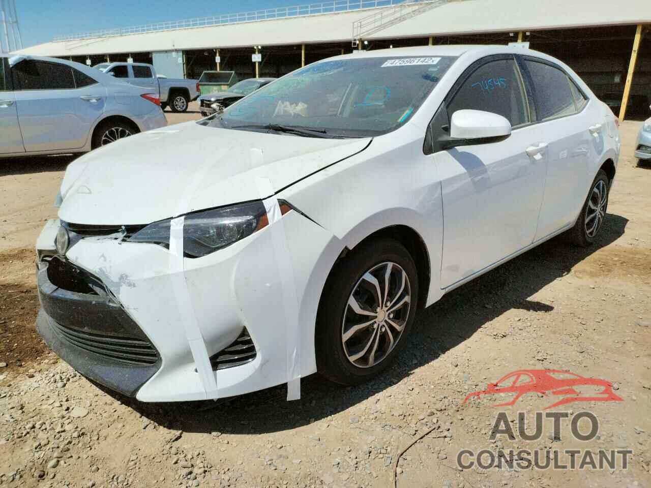 TOYOTA COROLLA 2017 - 2T1BURHEXHC834683