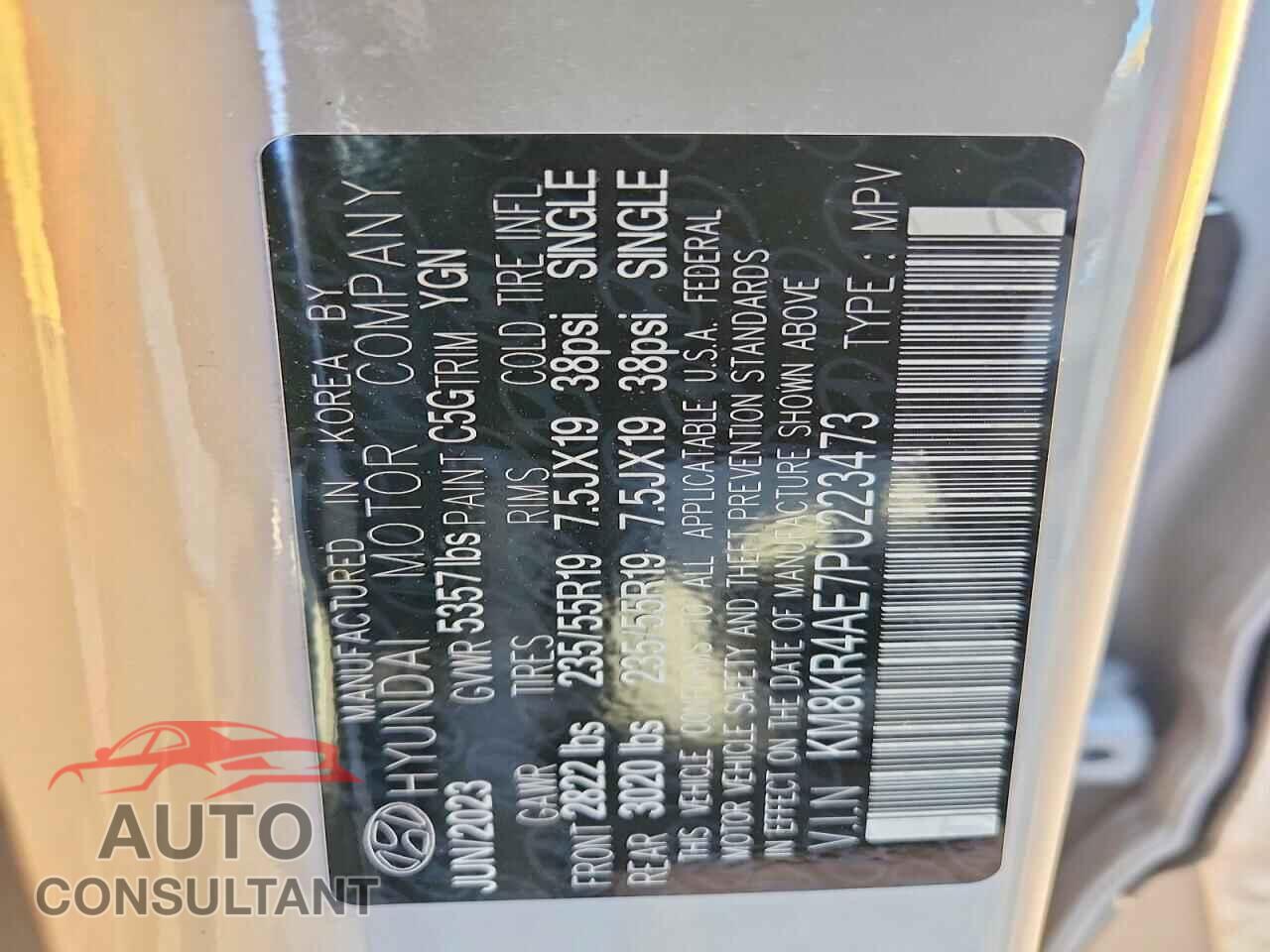 HYUNDAI IONIQ 2023 - KM8KR4AE7PU223473