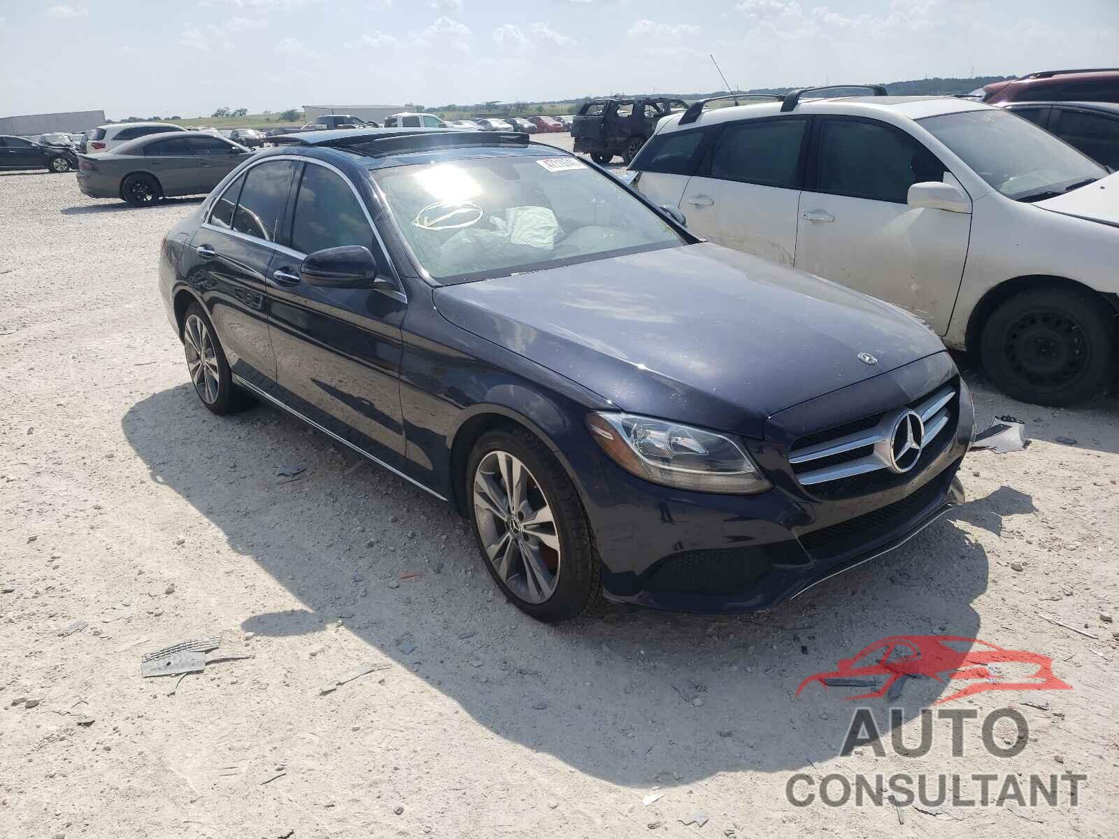 MERCEDES-BENZ C CLASS 2017 - WDDWF4JB6HR308559