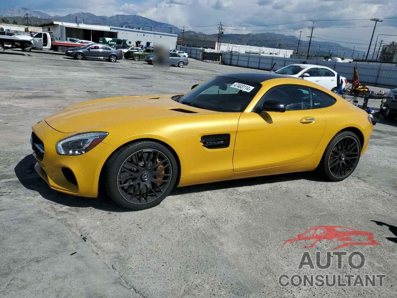 MERCEDES-BENZ GT-CLASS 2016 - WDDYJ7JA9GA008687