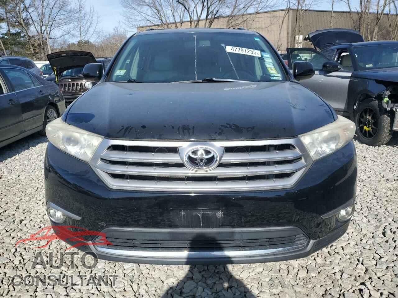 TOYOTA HIGHLANDER 2012 - 5TDBK3EH1CS095219