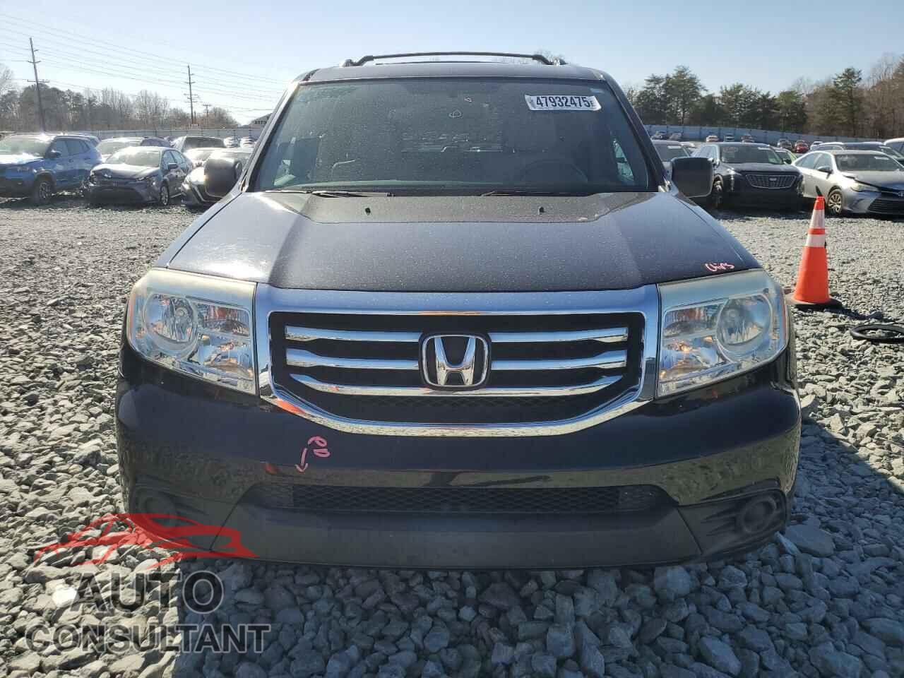 HONDA PILOT 2012 - 5FNYF3H28CB019443