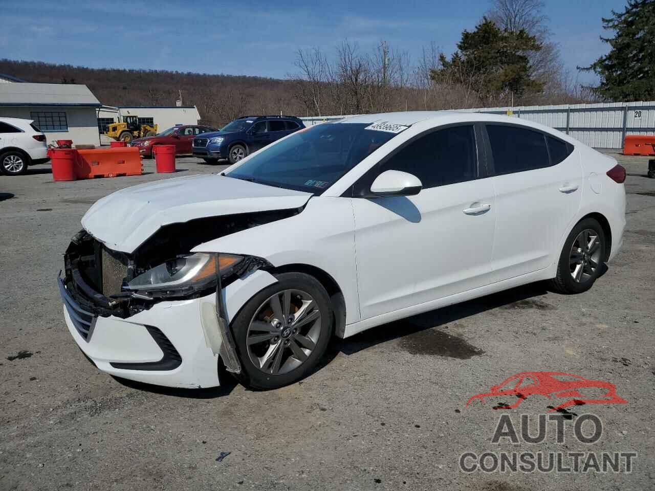 HYUNDAI ELANTRA 2018 - 5NPD84LFXJH253705
