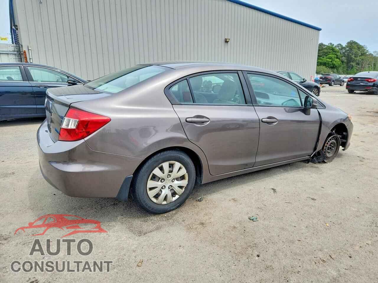 HONDA CIVIC 2012 - 19XFB2F55CE048608