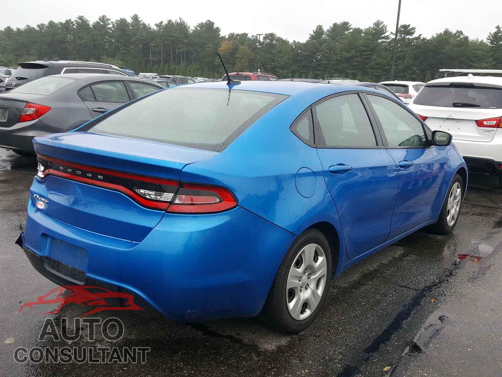 DODGE DART 2016 - 1C3CDFAA0GD564637