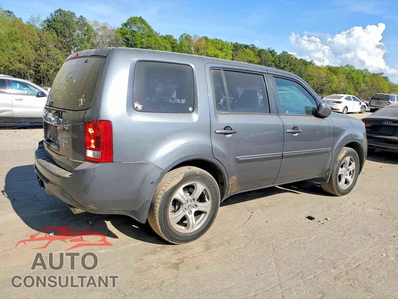 HONDA PILOT 2012 - 5FNYF3H71CB038783