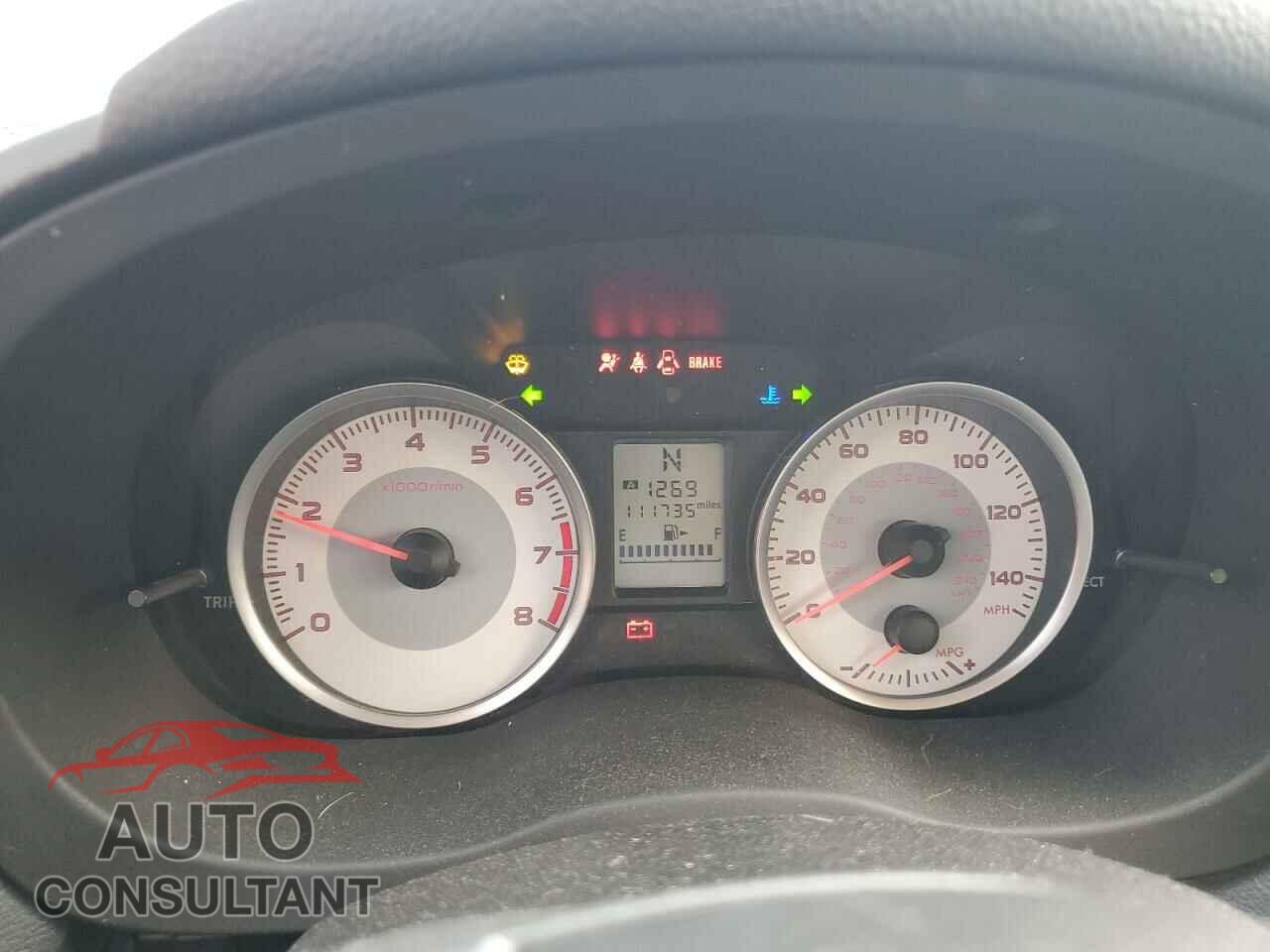 SUBARU IMPREZA 2013 - JF1GPAC6XD2866675