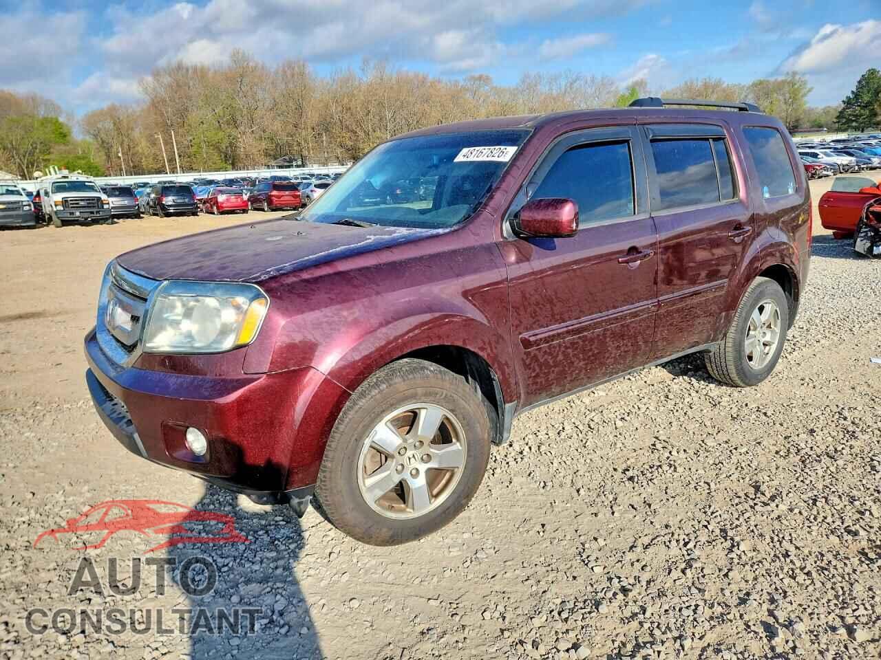 HONDA PILOT 2011 - 5FNYF3H54BB045059