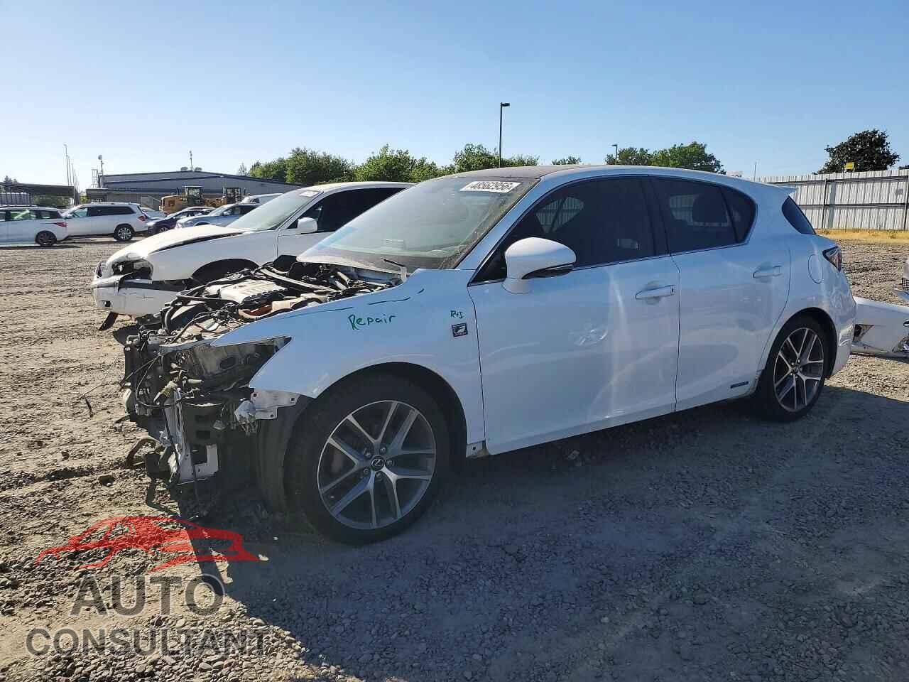 LEXUS CT 200 2017 - JTHKD5BH5H2298623