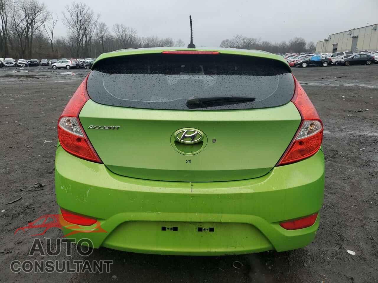 HYUNDAI ACCENT 2013 - KMHCU5AE0DU076157