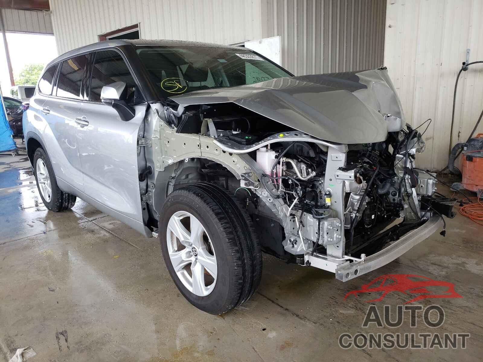 TOYOTA HIGHLANDER 2021 - 5TDCZRAH8MS051874