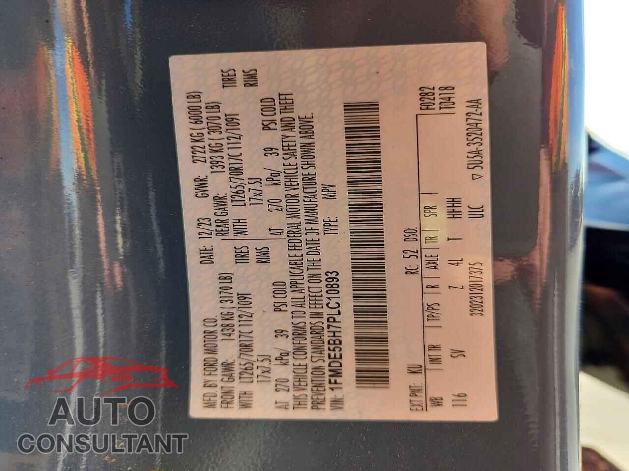 FORD BRONCO 2023 - 1FMDE5BH7PLC10893