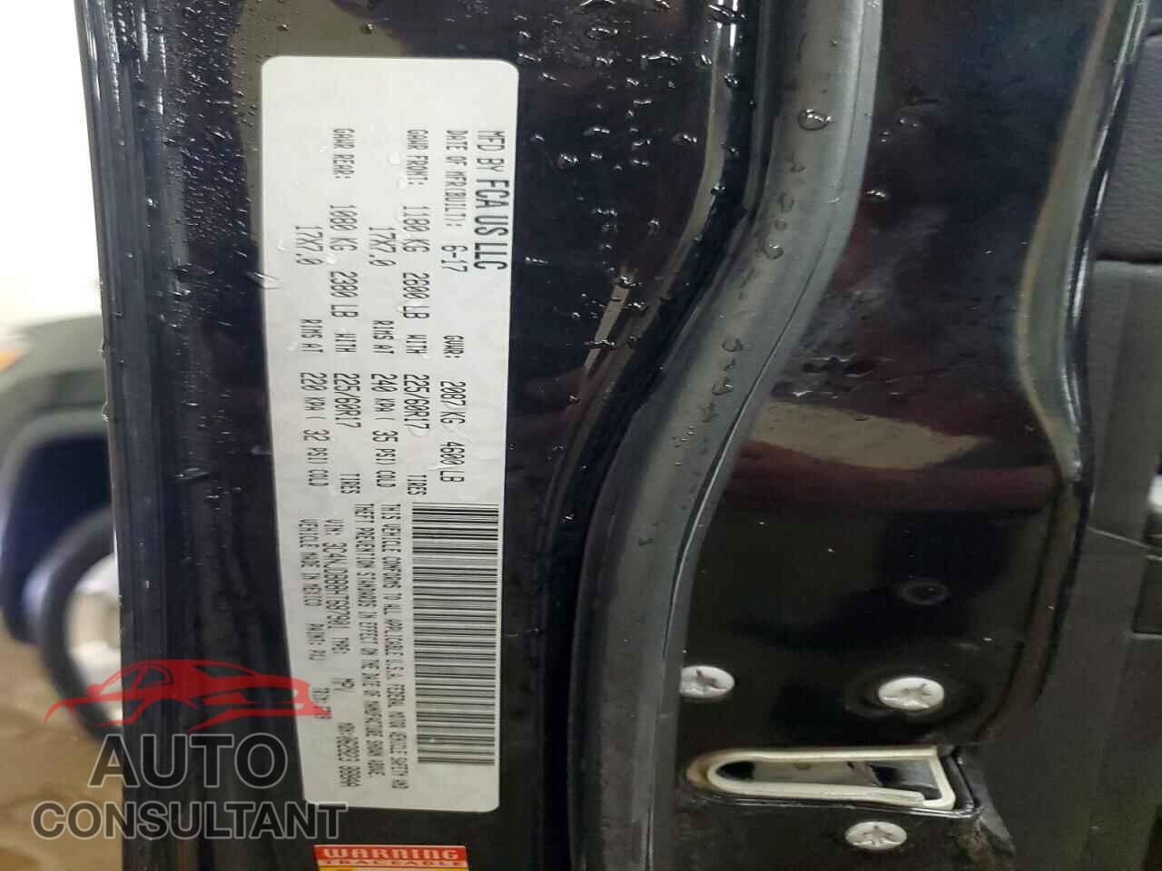 JEEP COMPASS 2017 - 3C4NJDBB8HT687901