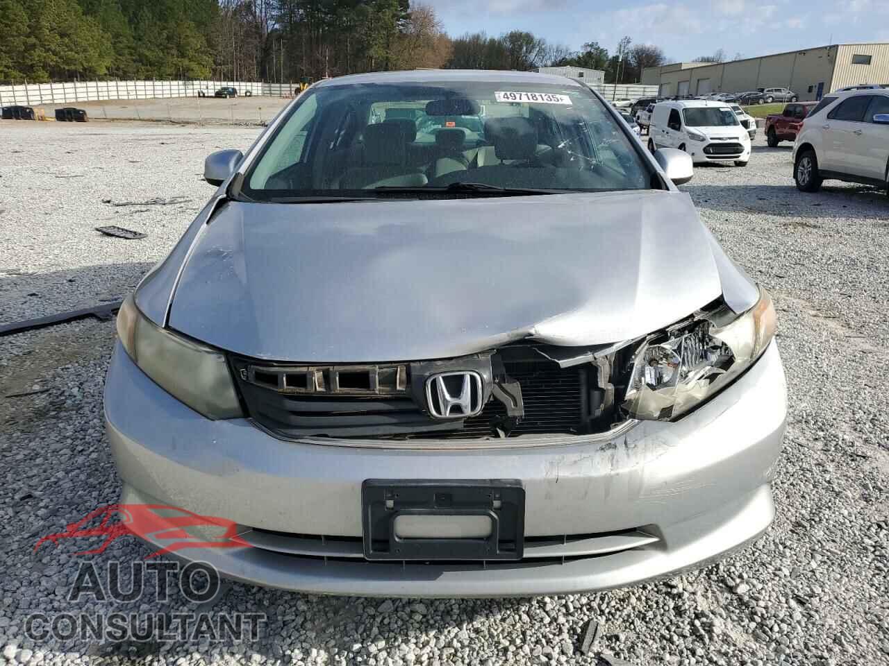 HONDA CIVIC 2012 - 19XFB2F52CE046928