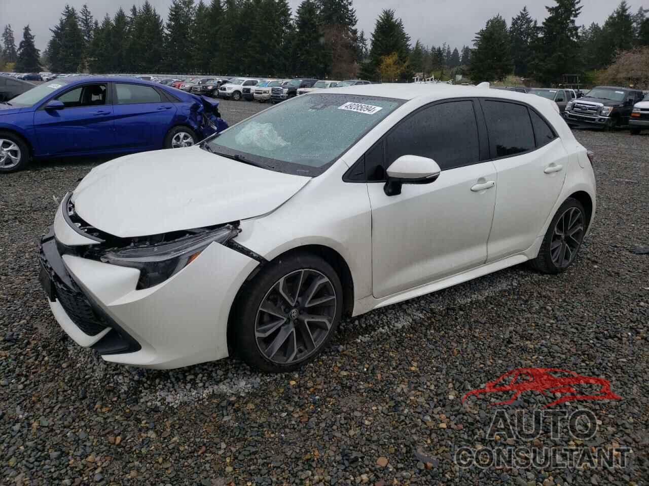 TOYOTA COROLLA 2019 - JTNK4RBE9K3030184