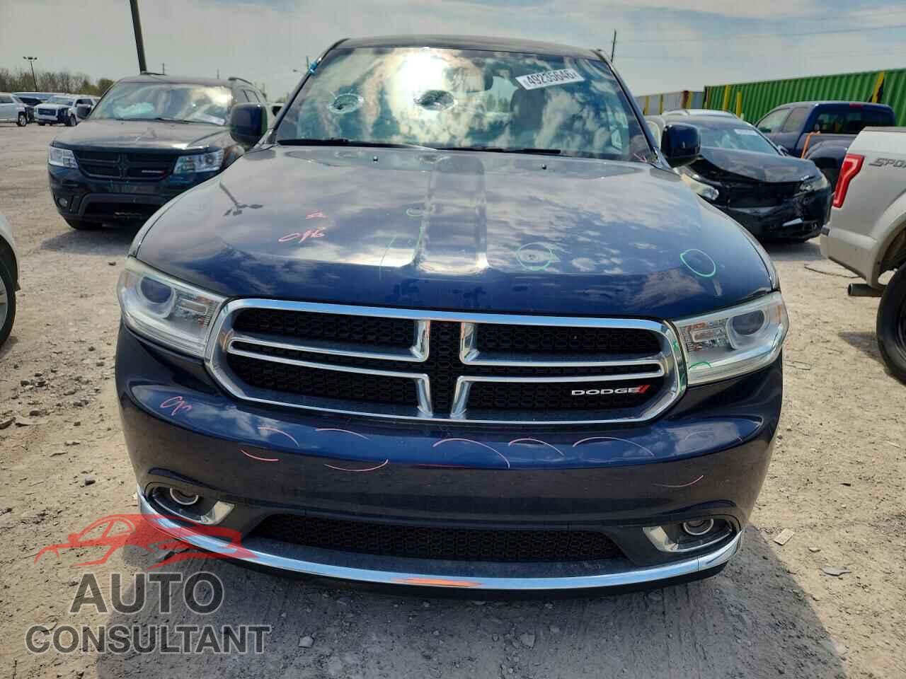 DODGE DURANGO 2017 - 1C4RDJAG9HC762203
