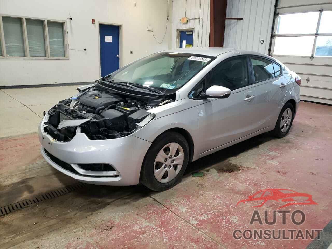 KIA FORTE 2016 - KNAFK4A64G5564629
