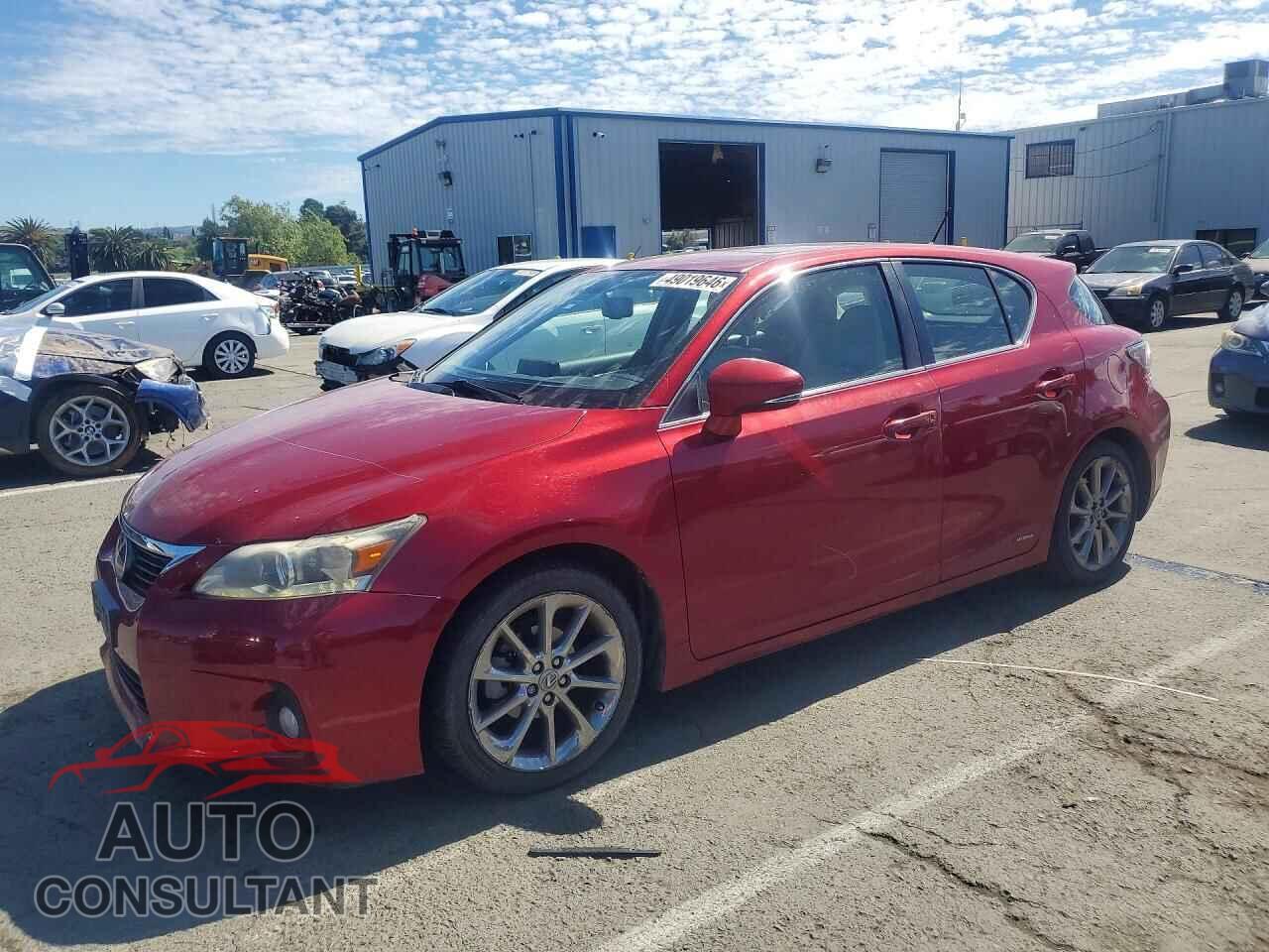 LEXUS CT 200 2011 - JTHKD5BH4B2007682