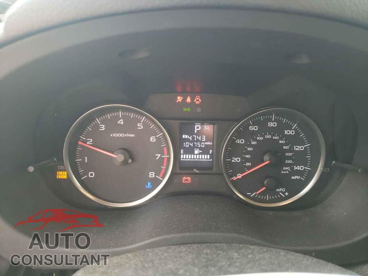 SUBARU IMPREZA 2016 - JF1GPAB67G8215023