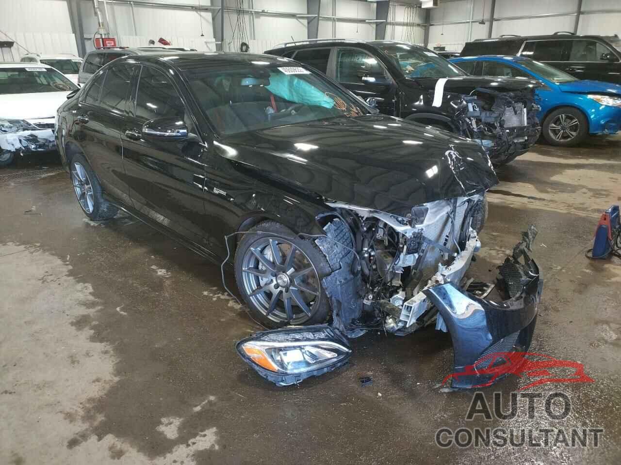 MERCEDES-BENZ C-CLASS 2018 - 55SWF6EB8JU273338